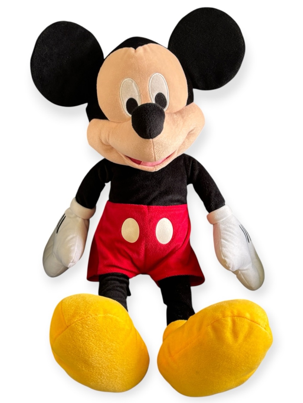 MICKEY MOUSE PLUSHY PILLOW PAL WALT DISNEY 24" PLUSH TOY CLASSIC